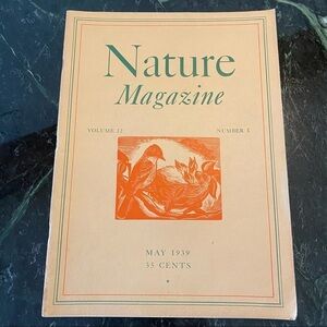 Vintage Nature Magazine May 1939 Vol. 32, No. 5